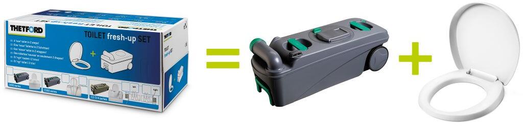 Thetford Fresh-Up-Set C500 Toiletten-Aufbereitungsset, Hobby/Fendt