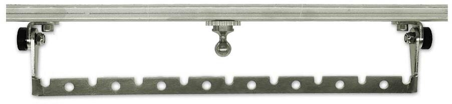 bike-holder Garderobe Aufhänger Set mit Deckenschiene, 50cm