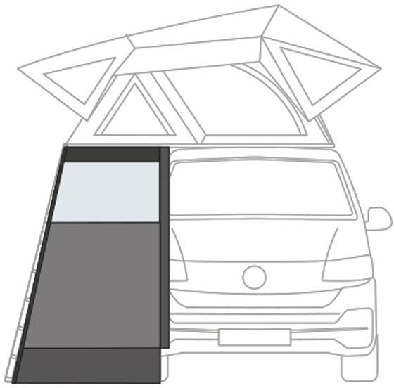 Fiamma Privacy Moonlight Vorzelt, 180cm