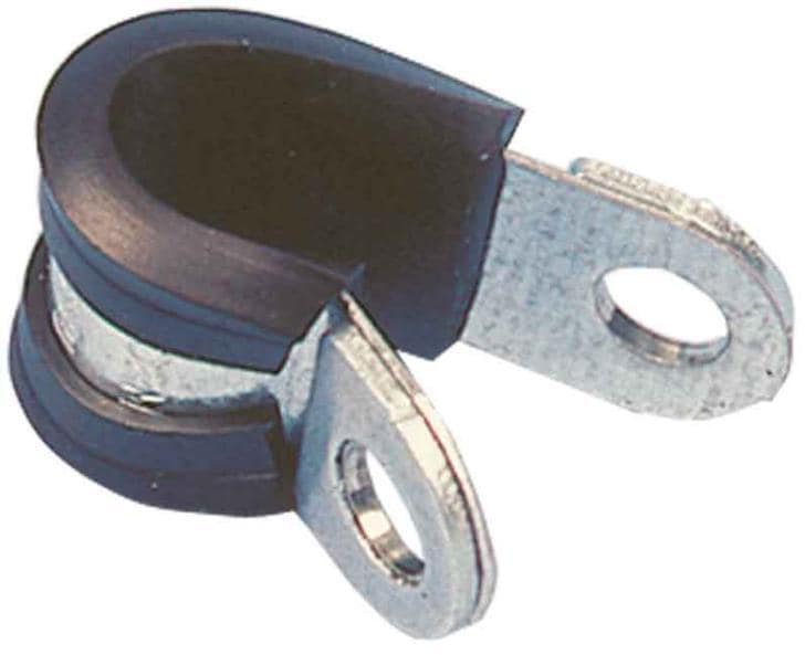 Gasrohrschelle mit Gummieinlage 8mm