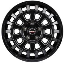 Borbet Alufelge, 7,5 x 18", 5-Loch, ET 53mm, für MAN TGE, VW Amarok/Crafter/E-Crafter/T5/T6/T7, black matt