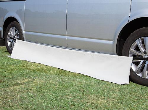 dwt Windblende Campingbus, 300x42cm, grau