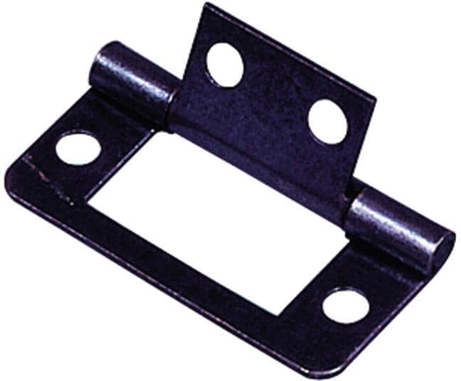 FAWO Klappenscharnier, 38mm, brüniert, 4 Stück