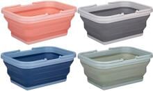 Camping Wagner Aufbewahrungskorb, faltbar, 38x28,5x18cm, farblich sortiert