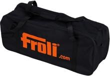 Froli Freizeittasche, 65x20x26cm, orange/schwarz