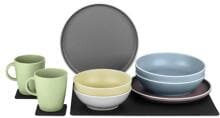 Brunner x Silwy Dolomit Magnet Geschirrset, 11-teilig