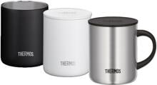 THERMOS® Longlife Thermo-Becher, mit Deckel, 350ml, Edelstahl