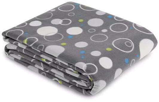 Kampa Fleece Vorzeltteppich Saunton 06, grau-weiß