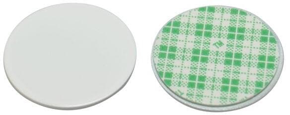 Brugger Magnet Scheibe, 3 cm Durchmesser, weiß