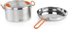 GSI Outdoors Glacier 3L Kochset, Edelstahl