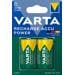 Varta Recharge Accu Power Batterien, C, 3000mAh, 2er-Pack