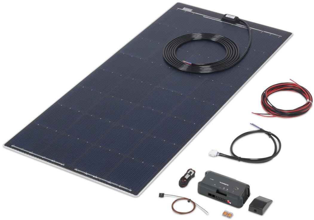 Büttner Elektronik Flat Light MT300-2 FL Solar-Komplettanlage, 300Wp, 1200Wh/Tag