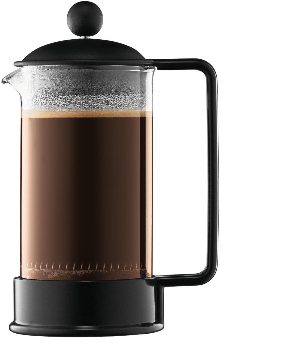 Bodum Brazil Kaffeebereiter, Kunststoff, 350ml, schwarz