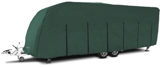 Kampa Prestige Wohnwagen-Abdeckung, grün, 3,65-4,25m, 4,25x223x218cm