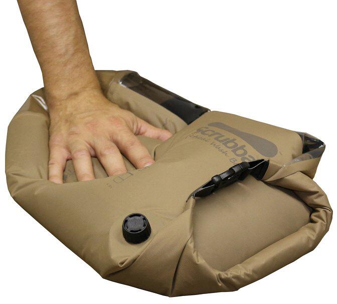 Scrubba Wash Bag Reisewaschmaschine, sand, 13,5L