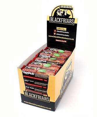 Blackfriars Flapjack, 25 x 110 g Riegel, Cherry + Coconut