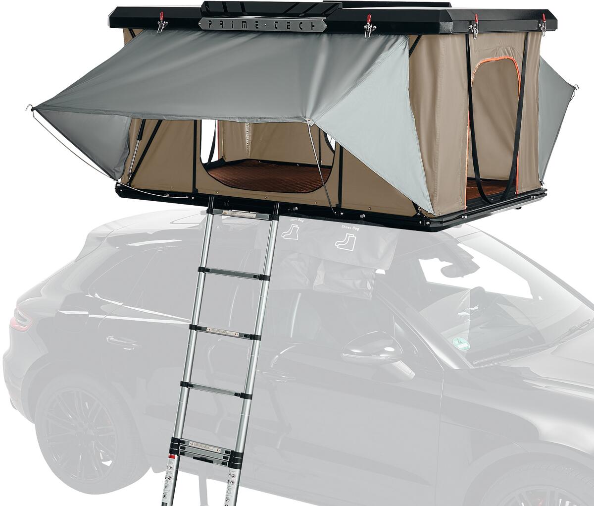 Prime Tech Utah Dachzelt, 130cm, beige