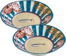 Rose & Tulipani Litorale Suppen-Teller, 2er-Set