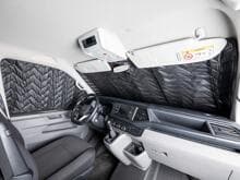 Carbest Thermomatten mit Magnetbefestigung für Volkswagen Transporter 3 Baujahre 1979-1992, Fahrerhaus, 3-teiliges Set