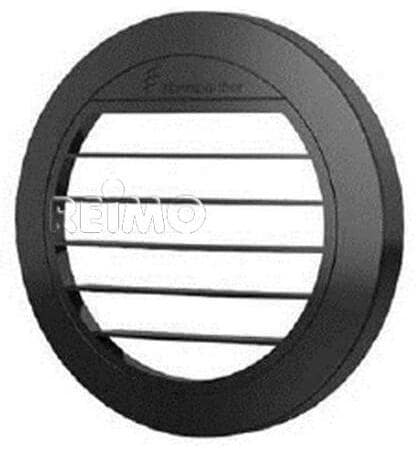 Eberspächer Ausströmer flach 0°, für Standheizung Airtronic D2, Ø50/60mm, schwarz