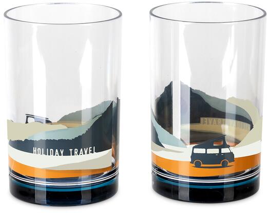 Holiday Travel Spirit Gläser Set, 2-teilig bei Camping Wagner Campingzubehör