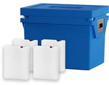 QOOL Box M Kühlbox, mit 4 Temperature Elements Standard Frozen, 27L