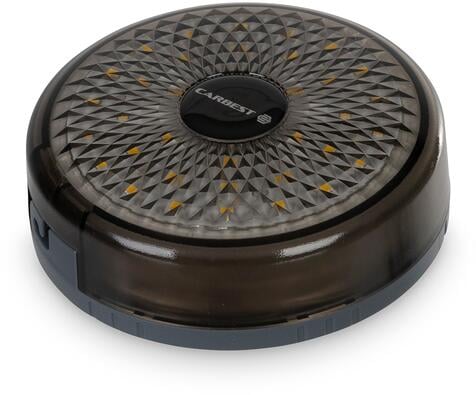 Carbest Akku-Campingleuchte mit ausrollbarer Lichterkette, Ø11 cm