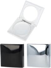 Berker Integro Flow/Pure Rahmen, mit Klappdeckel, 1-fach
