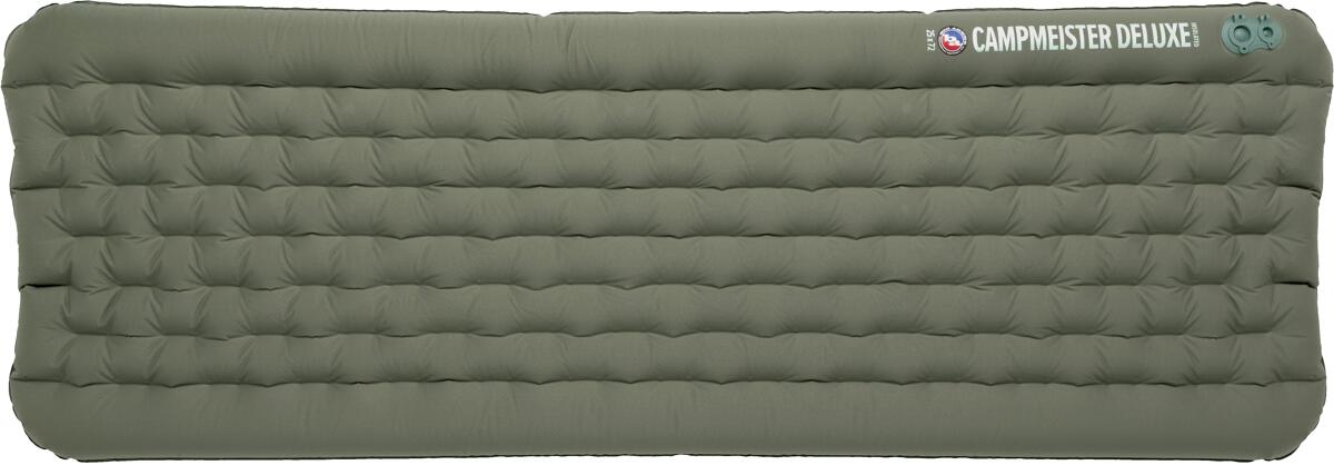 Big Agnes Campmeister Deluxe aufblasbare Isomatte, Deep Lichen Green, 76x198cm