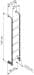 Heckleiter Thule Ladder Single 6, 6 Stufen