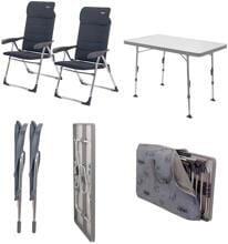Crespo Air-Elite Compact Stuhl- und Tischset