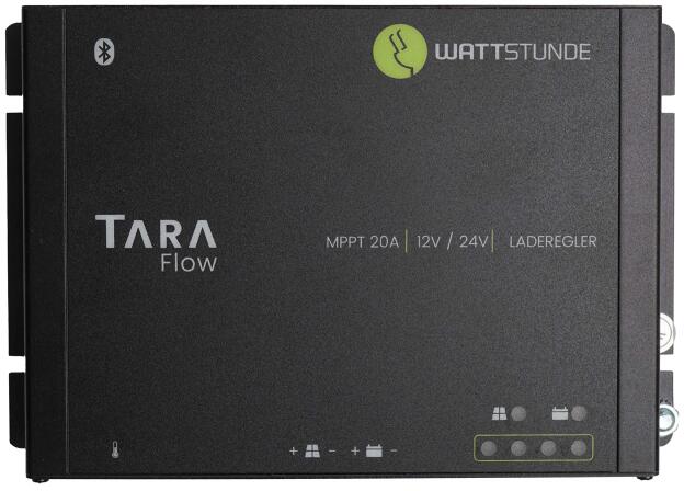 WATTSTUNDE TARA Flow MPPT Solar Laderegler, 75V 20A