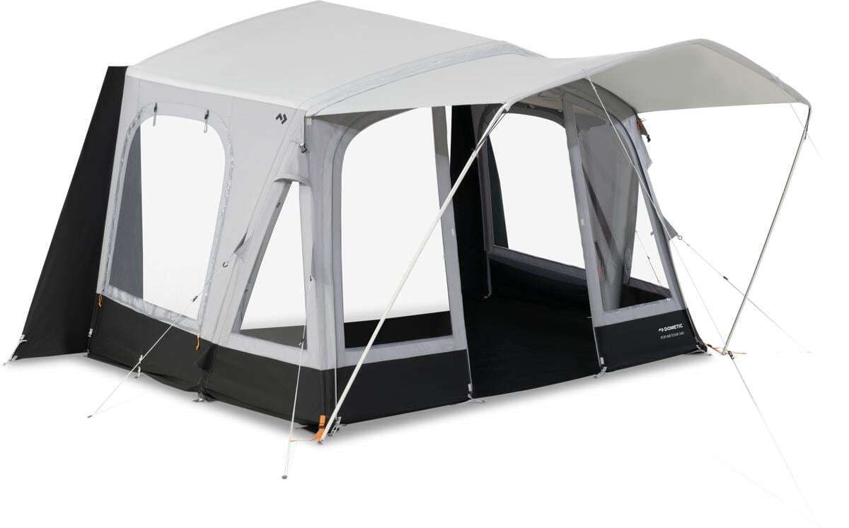 Dometic Pop AIR Tour Aufblasbares Vorzelt, 365x245cm, grau/schwarz