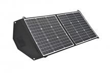 Antarion Solarpanel, faltbar, 110W, mit Tragetasche, schwarz