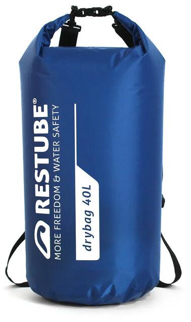 Restube Dry Bag mit Schultergurt, blau, 40L