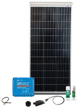 Phaesun Caravan Kit Base Camp Aero SMS15 Solar-Komplettanlage, 120W