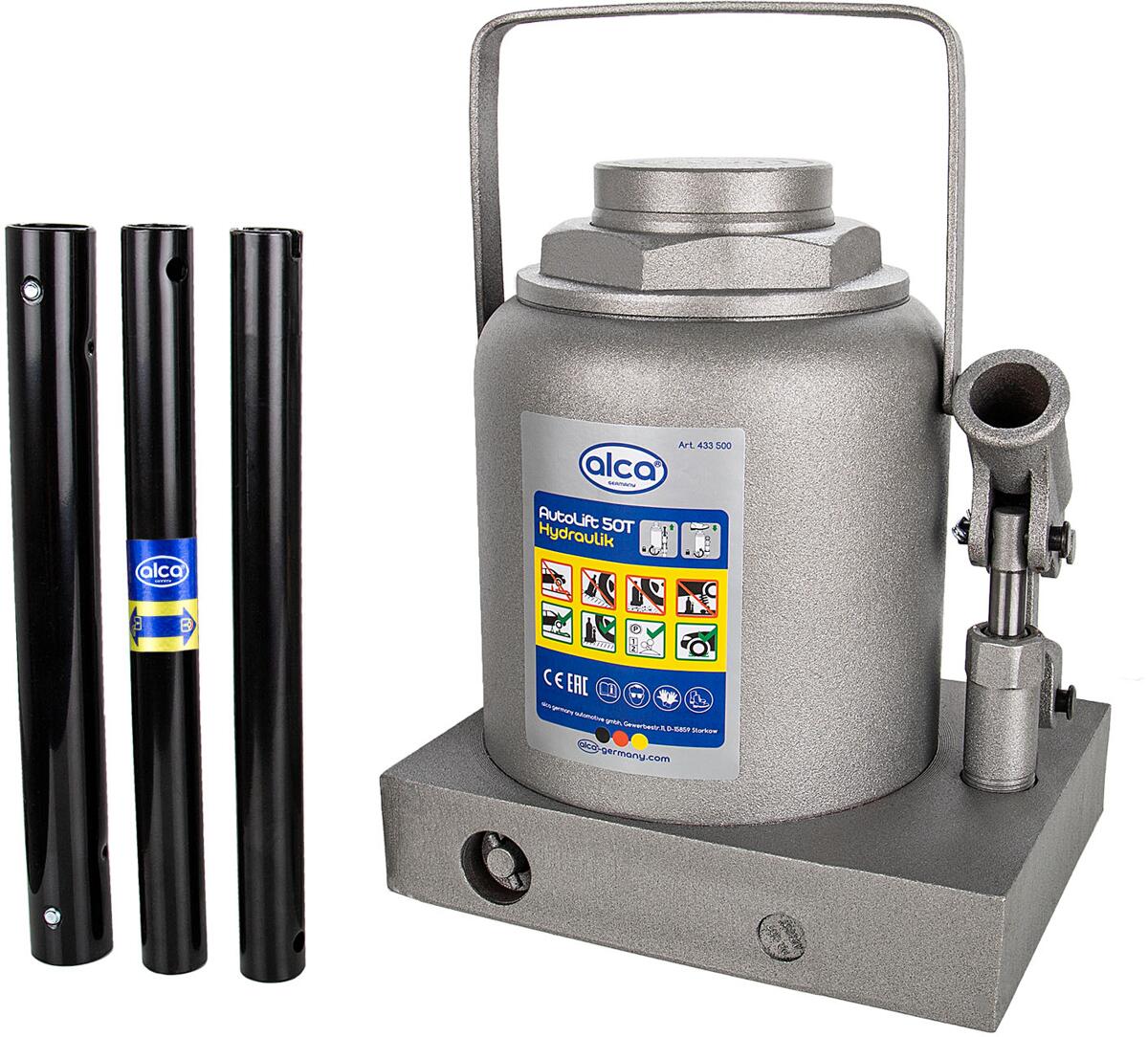 Alca Auto Lift Hydraulischer Unterstellheber, bis 50000kg