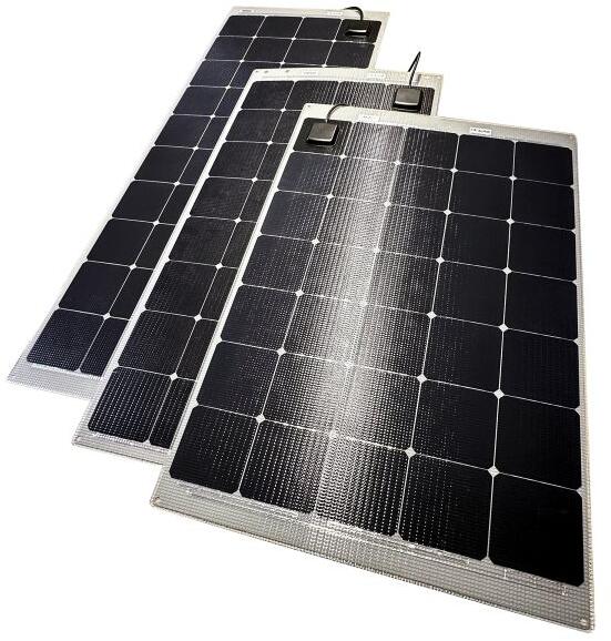 Solara DCsolar Power Flex Solarmodul, schwarz, E615M39 flex, 140W
