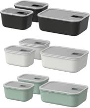 Mepal EasyClip Frischhaltedose-Set, 3-teilig