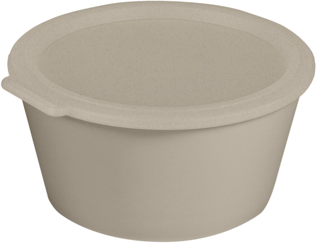 Koziol Move Schale mit Deckel, 2,2l, nature desert sand