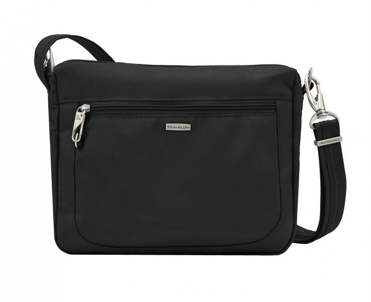 Travelon Classic Crossbody Umhängetasche, diebstahlsicher