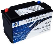 RKB Smart LiFePo4 Lithium-Batterie, 12V, 100Ah