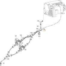 Kabel Dosierpumpe - Truma Ersatzteil Nr. 34020-89600 - für Combi-Heizungen, 6m
