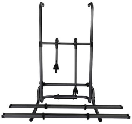 Quipon Heck-E-Bike-Fahrradträger für 2 Fahrräder, schwarz