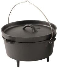 Robens Carson Dutch Oven, 4,3L, 26x18cm, Gusseisen, schwarz