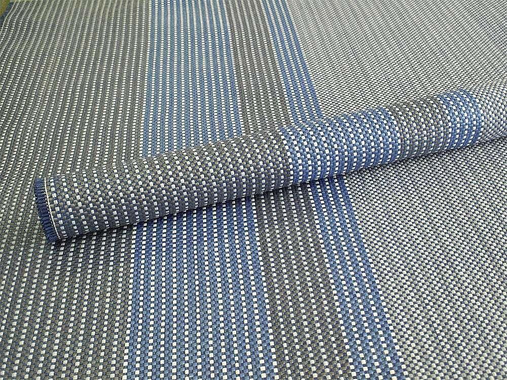 ARISOL Italia Venezia Zeltteppich, 150x250cm, grau/blau