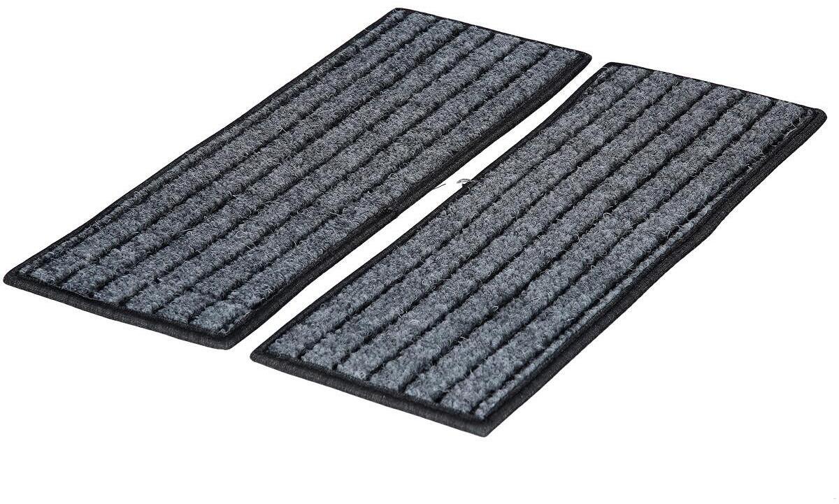 Carbest Teppich für Pössl Campster/Vanster, Citroën Spacetourer und Peugeot Traveller, Fahrerhaus Einstieg, grau