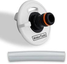 MaJoCompTec® WATERTWIN für Tankdeckel 2-Pin D:65 Fiamma, weiß