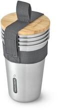 black + blum Becher Set aus Edelstahl, 4er-Set, 500ml
