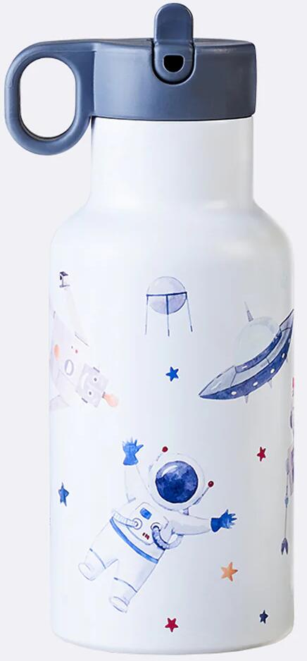 Bioloco Sky Kinder-Thermosflasche, 350ml, robots & astronauts